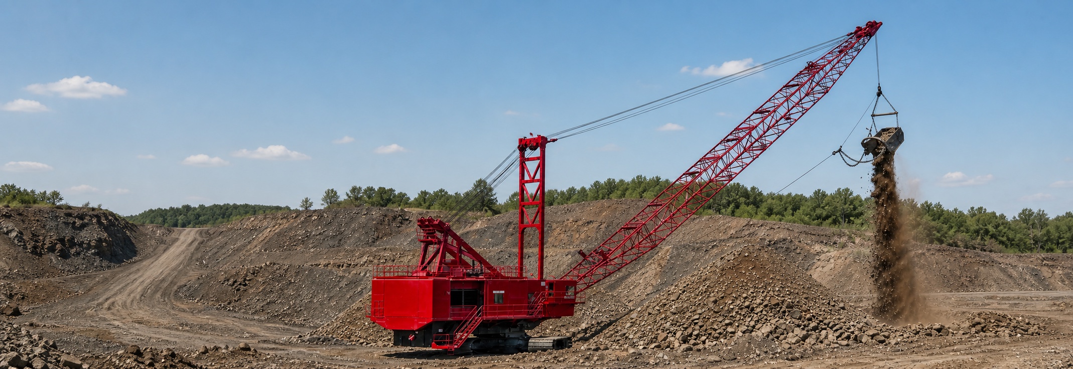 Legacy dragline and crane equipment
